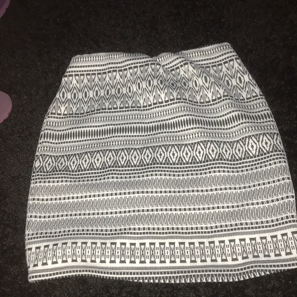 A pencil skirt